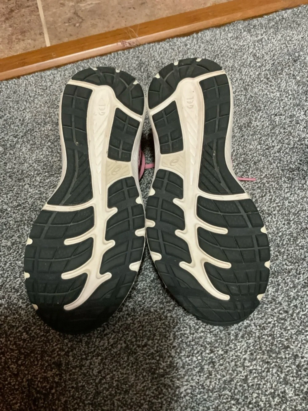 Asics Women's Hot Pink Lace-Up Running Shoes - Picture 3 of 3